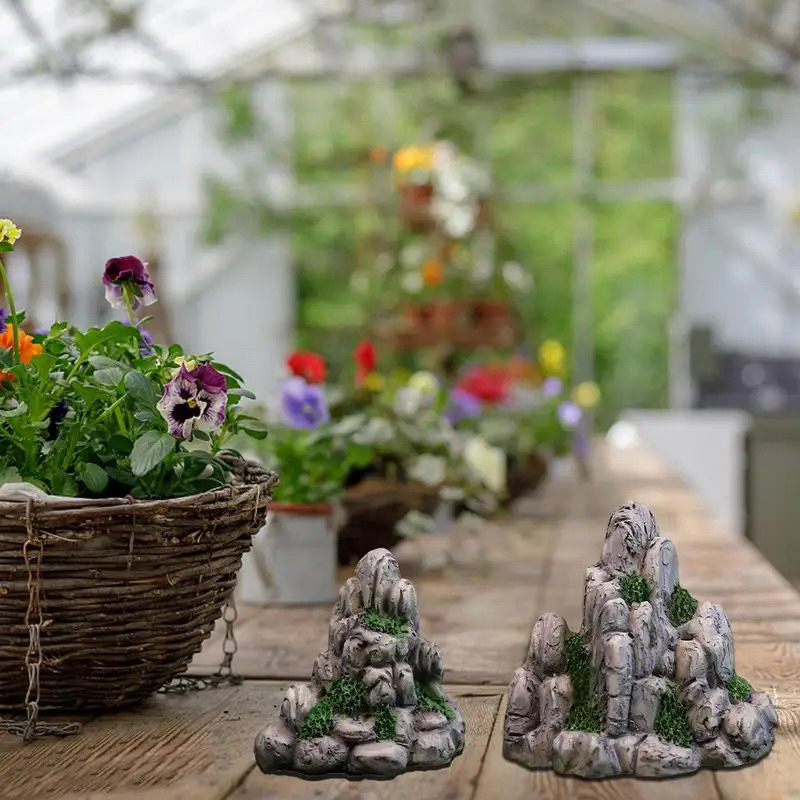 หินเทียมขนาดเล็กภูเขาขนาดเล็กห - Bonsai Rock Garden บทวิจารณ์และราคา