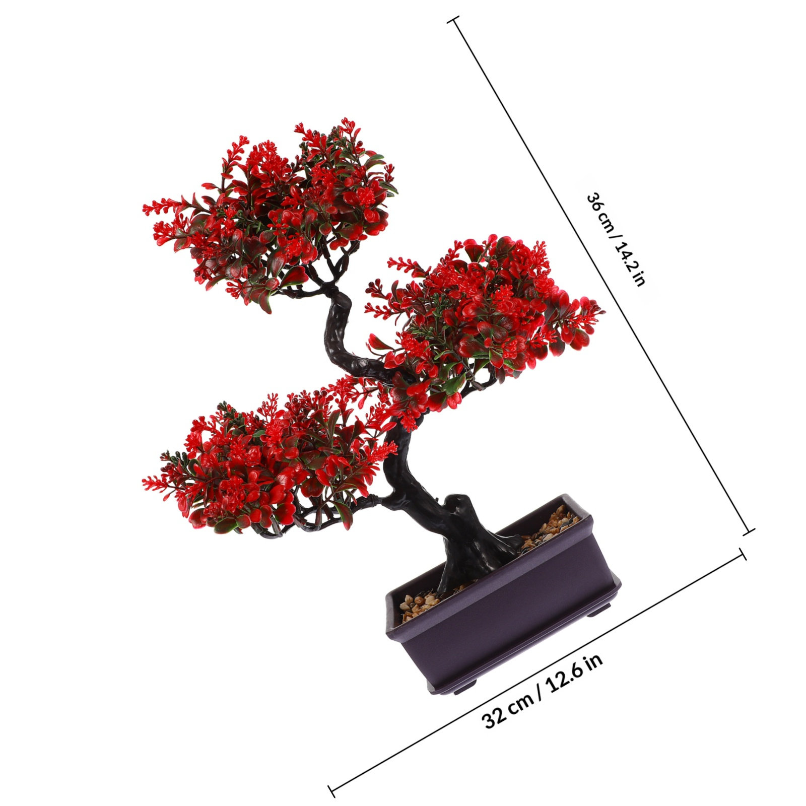 ต้นบอนไซปลอมคุณภาพพรีเมียม ต้น - Bonsai Garden And Cafe บทวิจารณ์และราคา