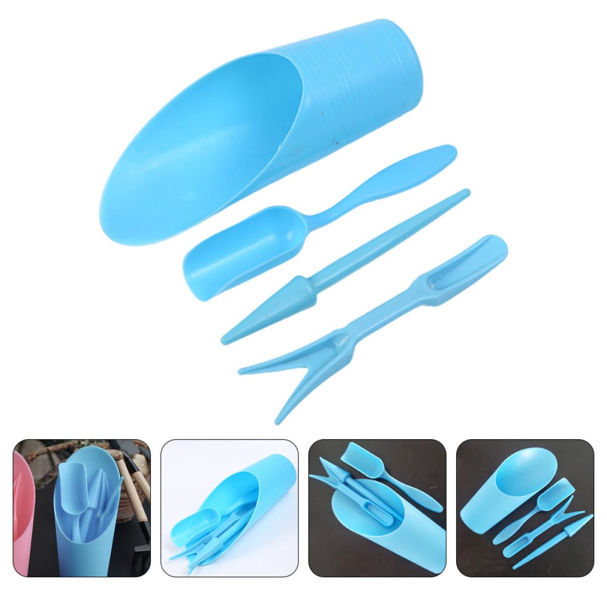 4 ชิ้น/เซ็ต,พลาสติกทนทานถังพลั - Bonsai Garden Tools บทวิจารณ์และราคา