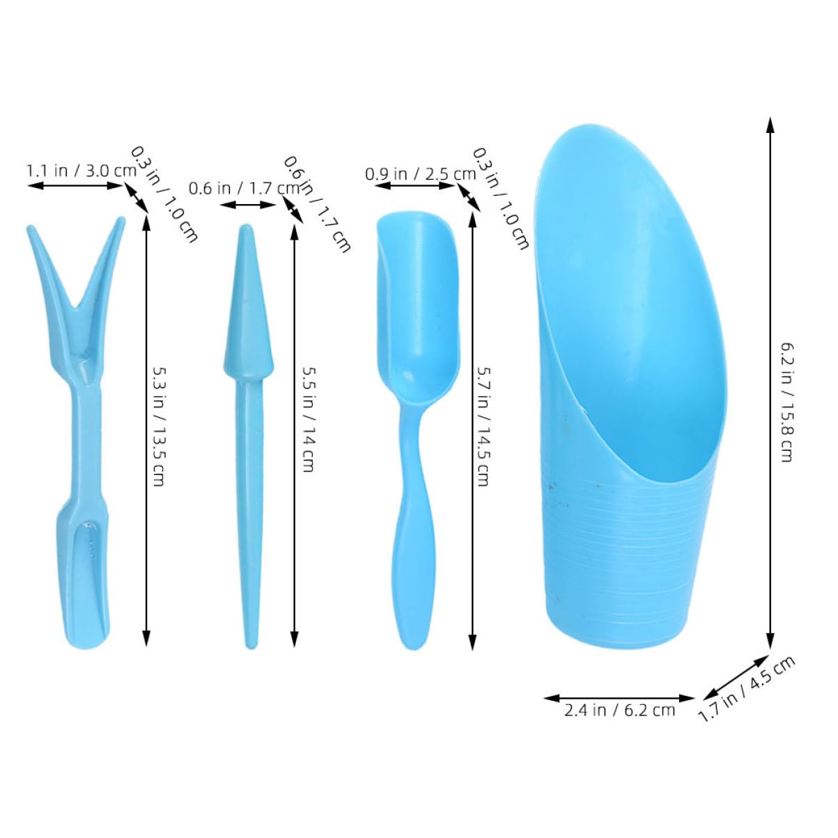 4 ชิ้น/เซ็ต,พลาสติกทนทานถังพลั - Bonsai Garden Tools บทวิจารณ์และราคา