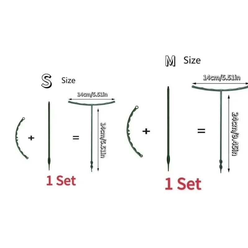 เสาค้ำต้นไม้ รูปทรงครึ่งวงกลม  - Bonsai Garden Tools บทวิจารณ์และราคา