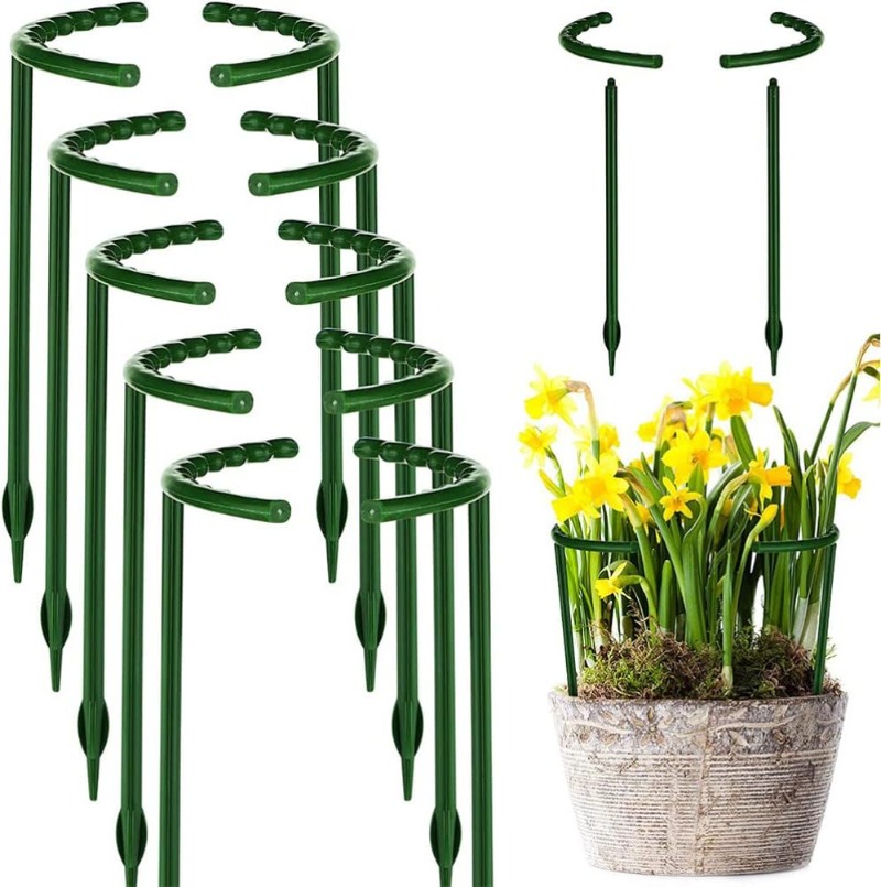 เสาค้ำต้นไม้พลาสติกแบบครึ่งวงก - Bonsai Garden Tools บทวิจารณ์และราคา